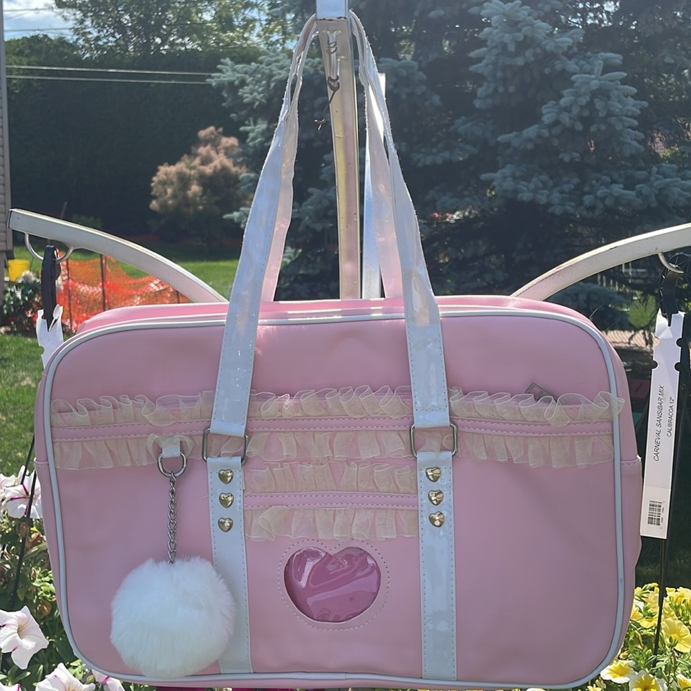 KAWAII PINK TOTE BAG - Picture 5 of 12